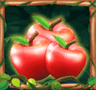 Dino Pops สัญลักษณ์ แอปเปิ้ล