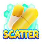 พีจี สล็อต แล็บลับไวรัสคลั่ง สัญลักษณ์ Scatter